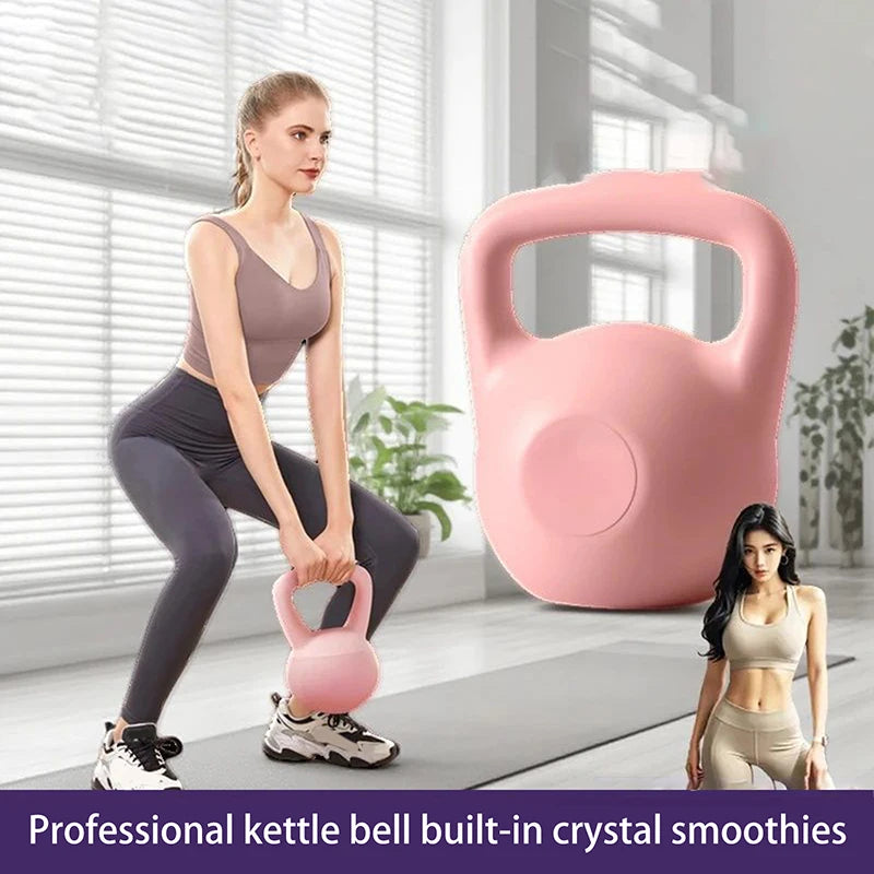 Comfortable Soft Kettlebell Dumbbell, Adjustable Water-Filled for Strength Training