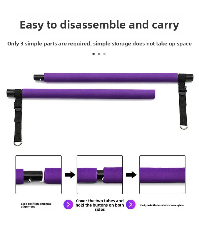 PilatesBar Nova – Barra de Fuerza y Elasticidad